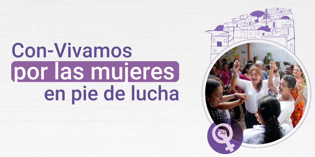 Con-Vivamos por las mujeres en pie de lucha - Mi Comuna Dos